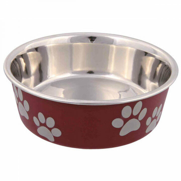 Voerbak voor honden Trixie Roestvrij staal Ø 12 cm 300 ml