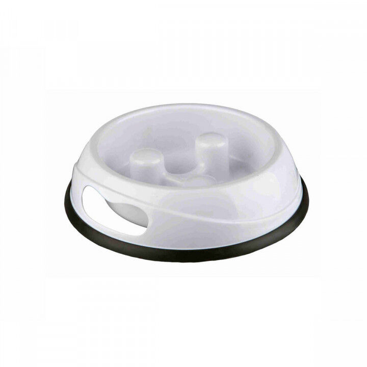 Pet feeding dish Trixie Slow Feed 900 ml 0,9 l Blue Green Natural rubber Plastic