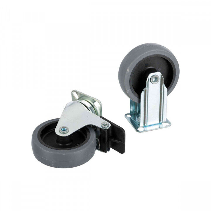 Wheels Trixie Black Plastic Carrier (4 Units) (4 Pieces)