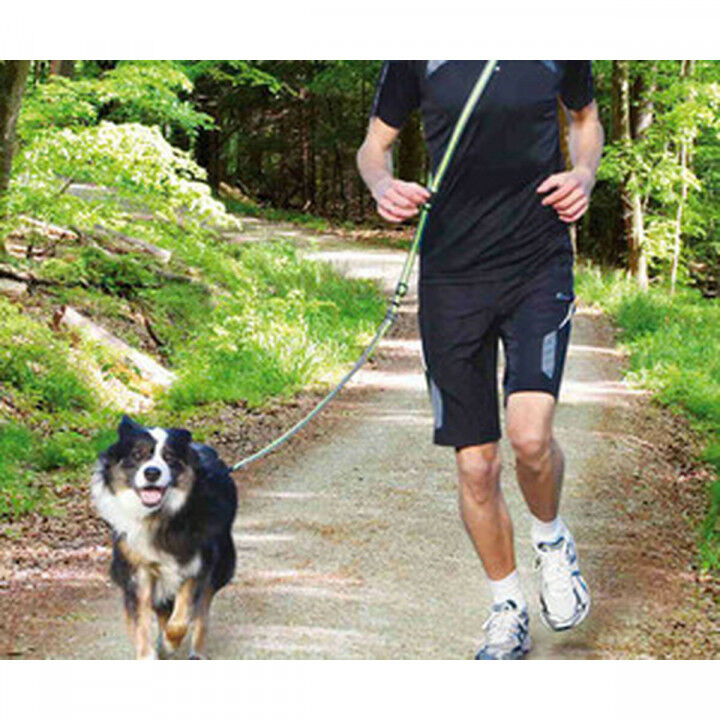 Hondenriem Trixie Friends on Tour Groen Grijs 1,33-1,80 m