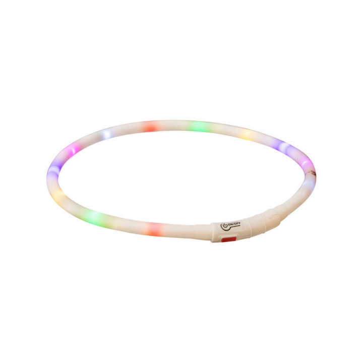LED-Halsband für Haustiere Trixie Bunt Einheitsgröße