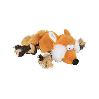 Kuscheltier für Hunde Trixie Polyester Plüsch Fuchs 34 cm Braun