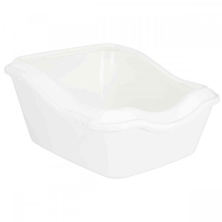 Arenero para Gatos Trixie Cleany Blanco 45 × 29 × 54 cm Plástico