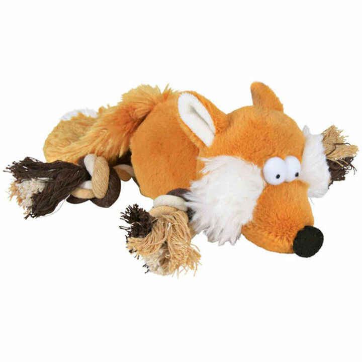 Soft toy for dogs Trixie Polyester Plush Fox 34 cm Brown