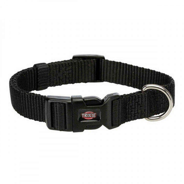 Hondenhalsband Trixie New Premium Zwart S 25-40 cm
