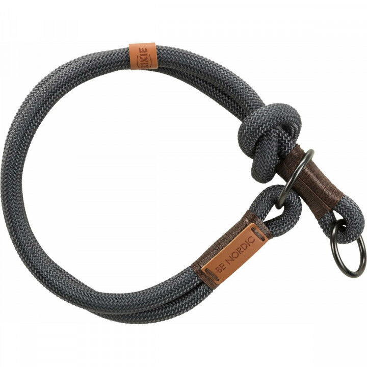 Trainingshalsbanden voor honden Trixie BE NORDIC Bruin Donker grijs 45 cm