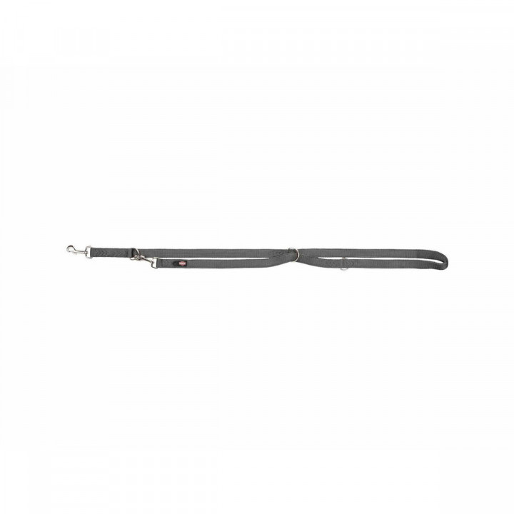 Ramal ajustable para perro Trixie Grafito M/L