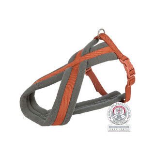 Arnés para Perro Trixie Confort Premium Naranja M/L