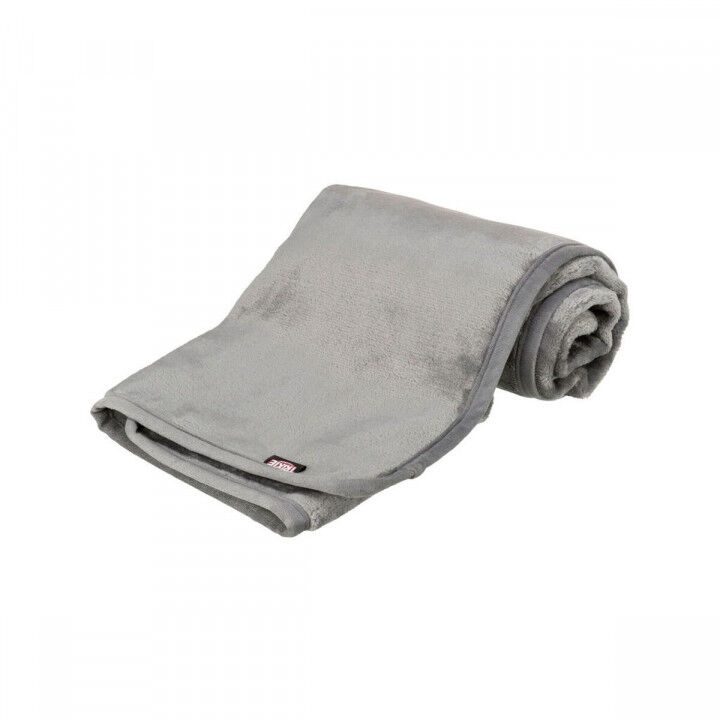 Pet blanket Trixie Levy Grey Polyester Plush 100 × 70 CM