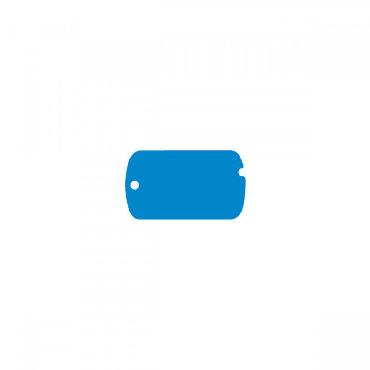 Naamplaatje voor halsband Imarc Military Blauw