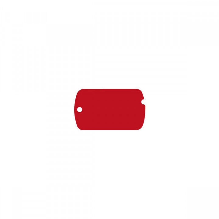 Identification plate for collar Imarc Military Red