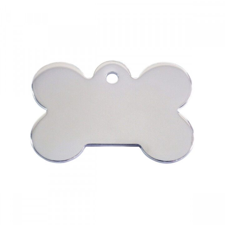 Identification plate for collar Imarc Bone Silver