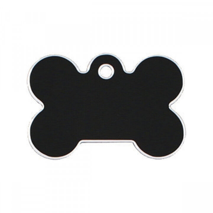 Targhetta per collana Imarc Bone Nero