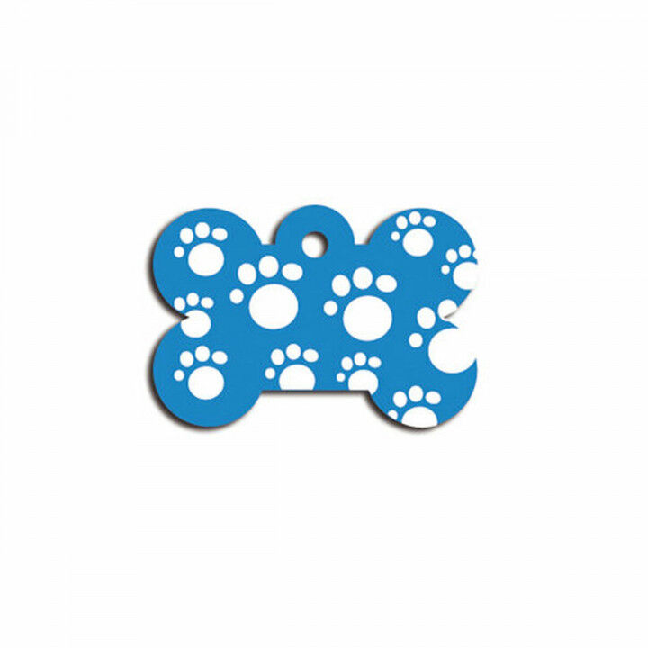 Identification plate for collar Imarc Bone Blue