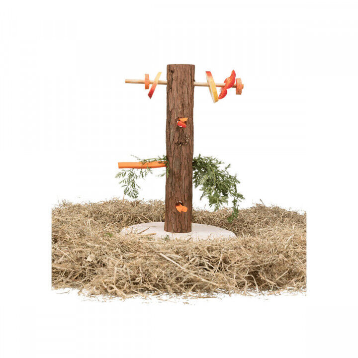 Mangiatoia Trixie Legno Ø 25 × 36 CM Marrone