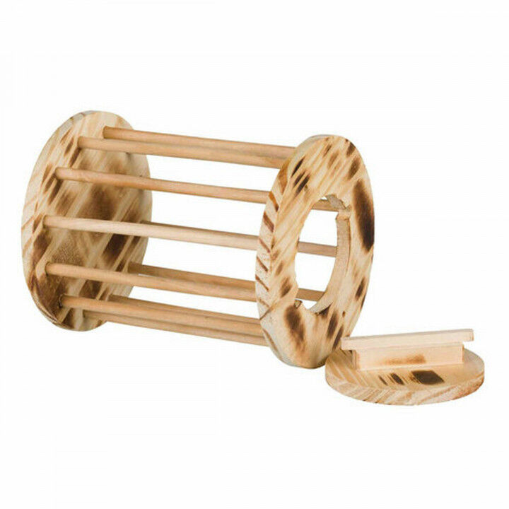 Mangiatoia Trixie Legno Ø 15 × 19 CM Fieno