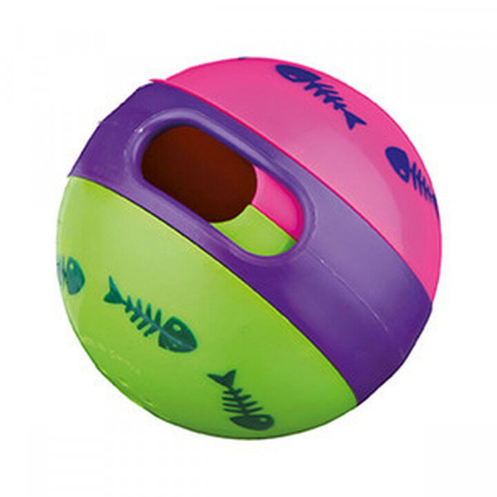 2-In-1 Treat Dispenser Toy for Pets Trixie Plastic Ø 6 cm