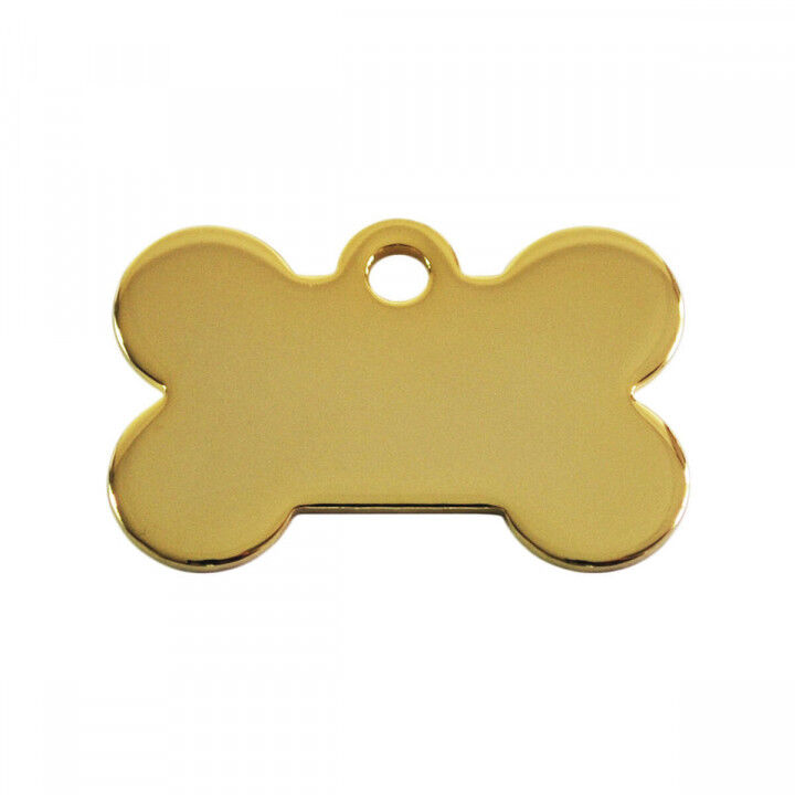 Identification plate for collar Imarc Bone Golden