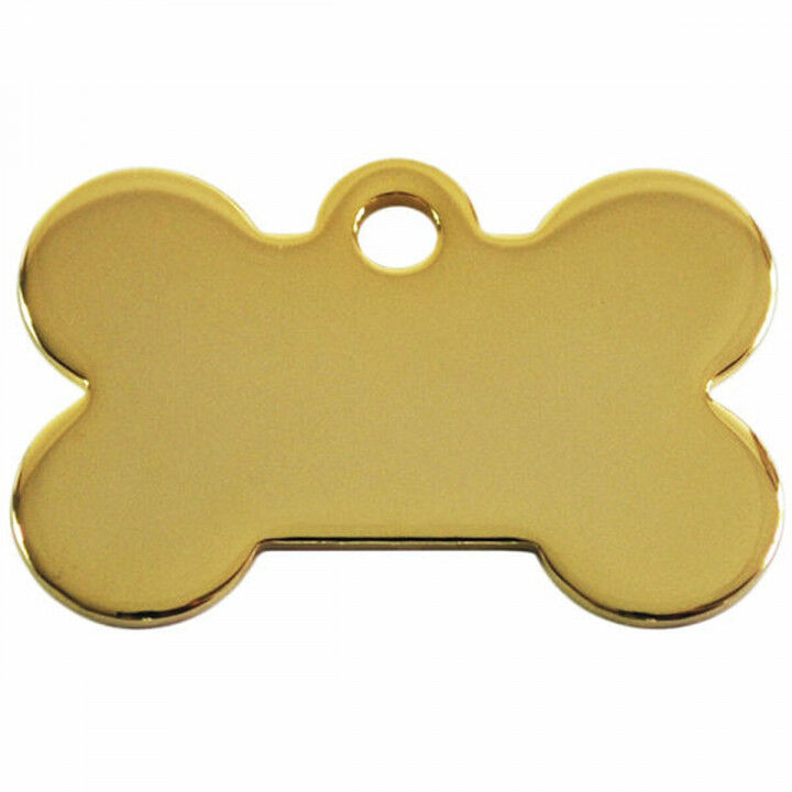 Identification plate for collar Imarc Bone Golden