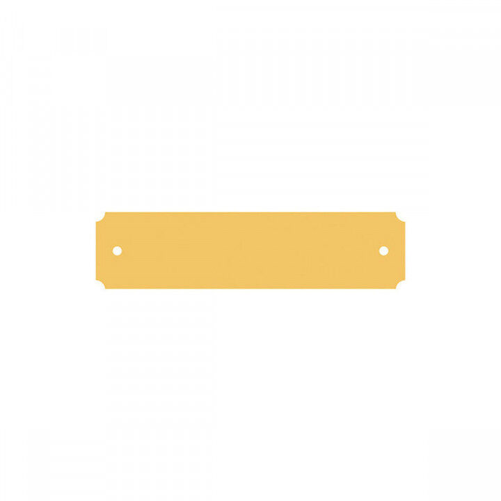 Placa identificativa para collar Imarc Stable Amarillo