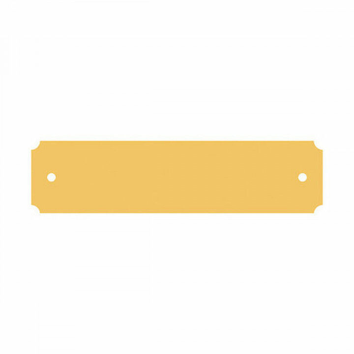 Plaque d'identification pour collier Imarc Stable Jaune