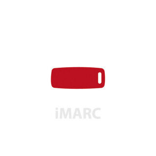 Identification plate for collar Imarc Baggage Red