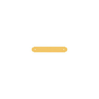 Identification plate for collar Imarc Mounts Yellow