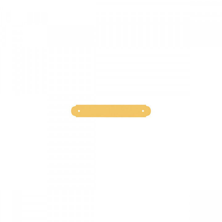 Targhetta per collana Imarc Mounts Giallo