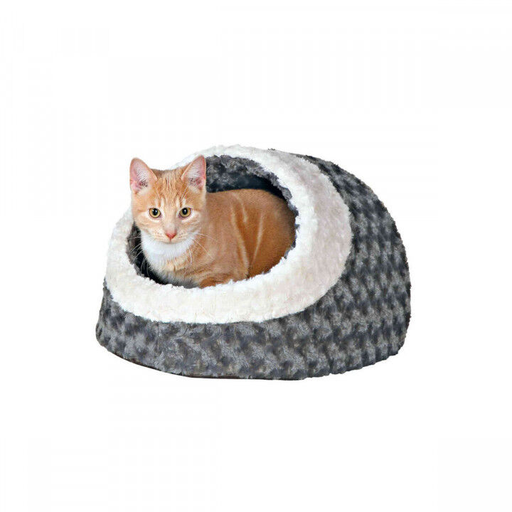 Cueva para gato Trixie Kaline Gris Crema 35 × 26 × 41 cm