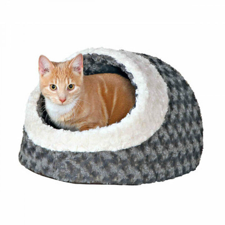 Grotta per gatto Trixie Kaline Grigio Crema 35 × 26 × 41 cm