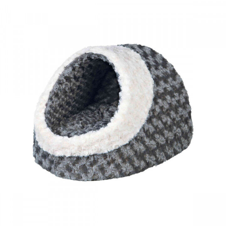 Grotte pour chat Trixie Kaline Gris Crème 35 × 26 × 41 cm