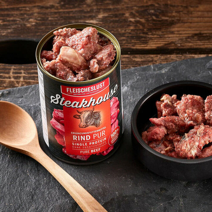 Wet food Fleischeslust Pure 400 gr Veal