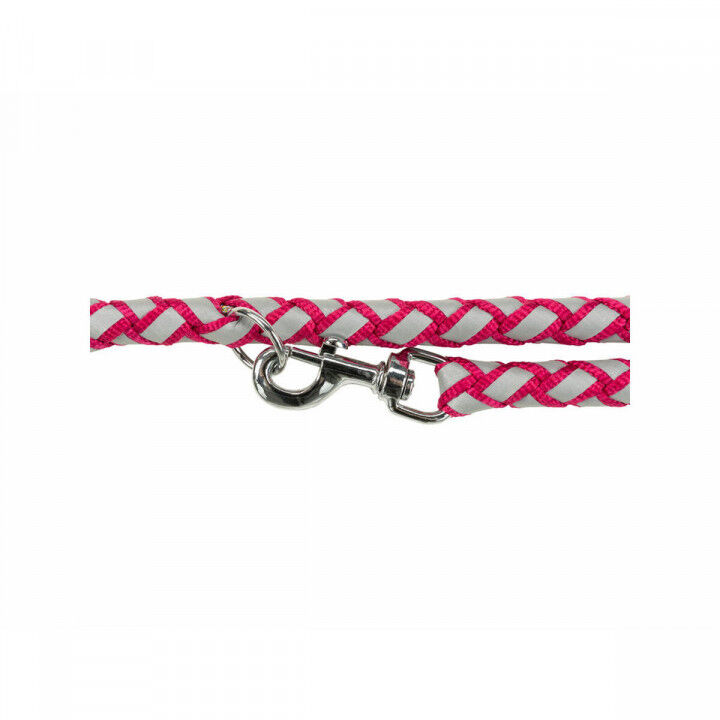 Adjustable dog leash Trixie Fuchsia L/XL