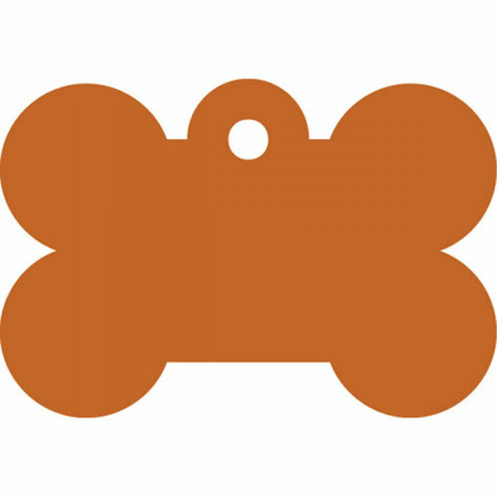 Targhetta per collana Imarc Bone Arancio