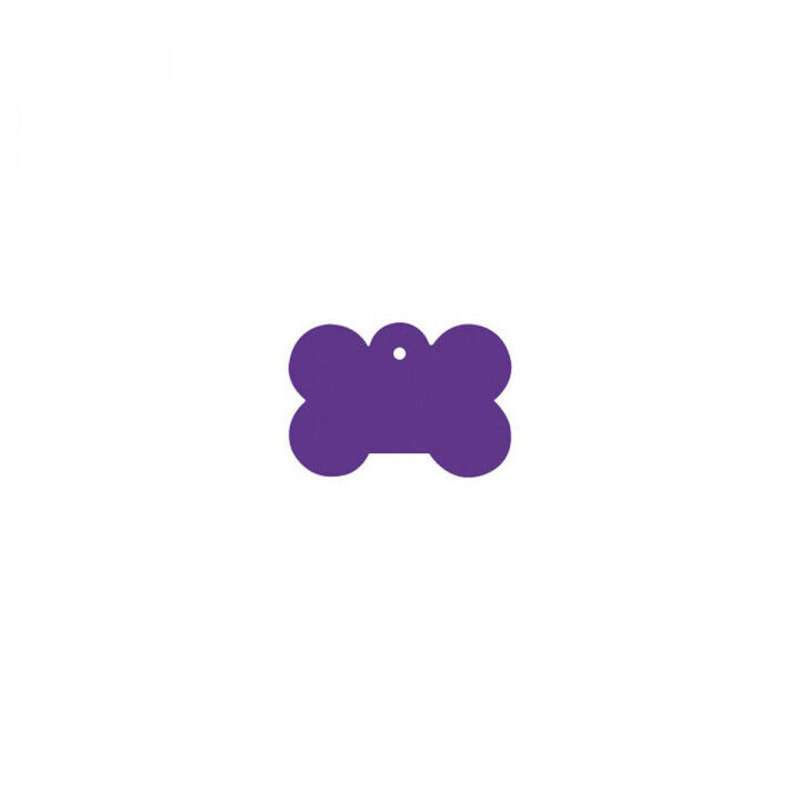 Identification plate for collar Imarc Bone Lilac