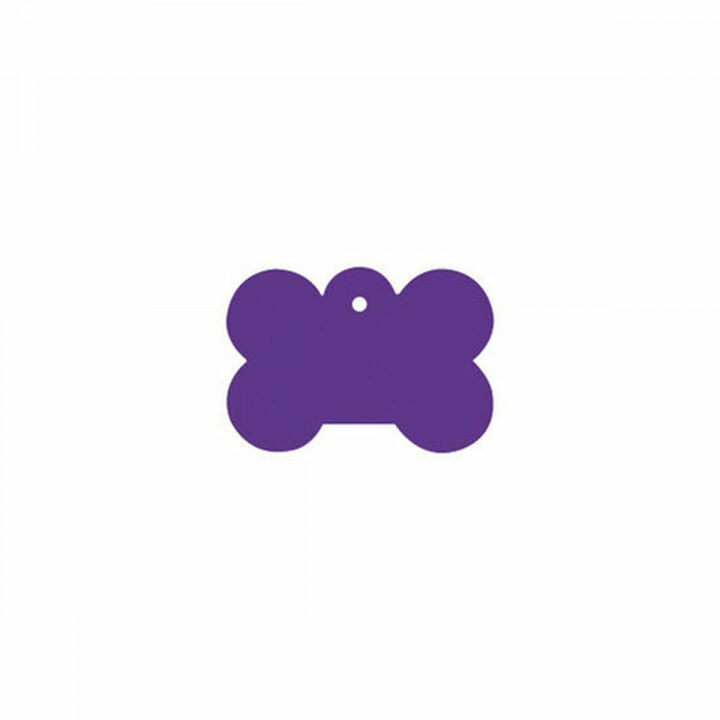 Identification plate for collar Imarc Bone Lilac