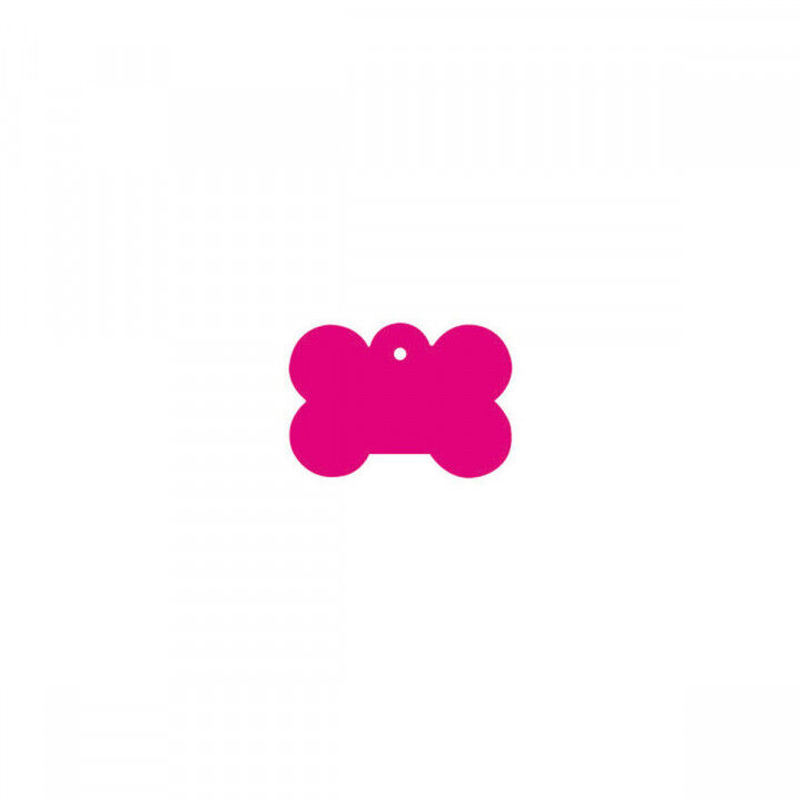 Identification plate for collar Imarc Bone Pink