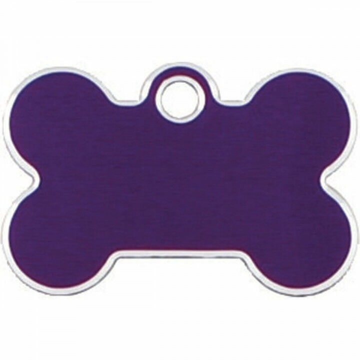 Identification plate for collar Imarc Bone Lilac