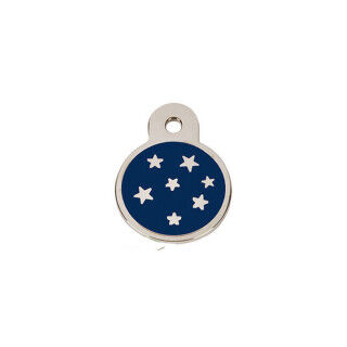 Identifikationsschild für Halsband Imarc PetScribe Passion Blau Silber