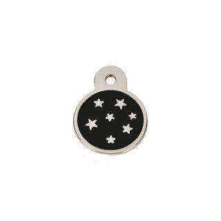 Targhetta per collana Imarc PetScribe Passion Nero Argento