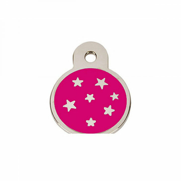 Placa identificativa para collar Imarc PetScribe Passion Rosa Plata
