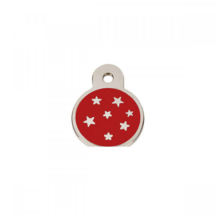 Identifikationsschild für Halsband Imarc PetScribe Passion Rot Silber