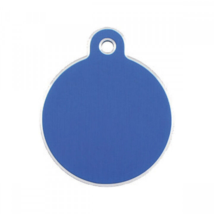 Identification plate for collar Imarc Circle Blue