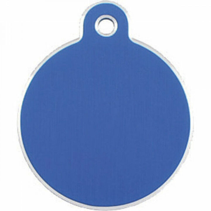 Placa identificativa para collar Imarc Circle Azul