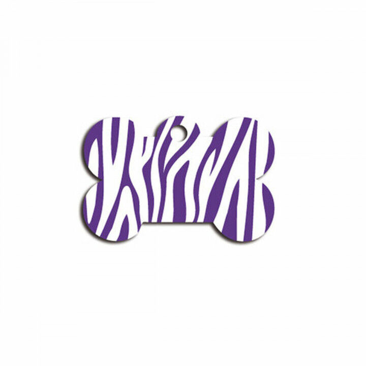 Identification plate for collar Imarc Bone Lilac