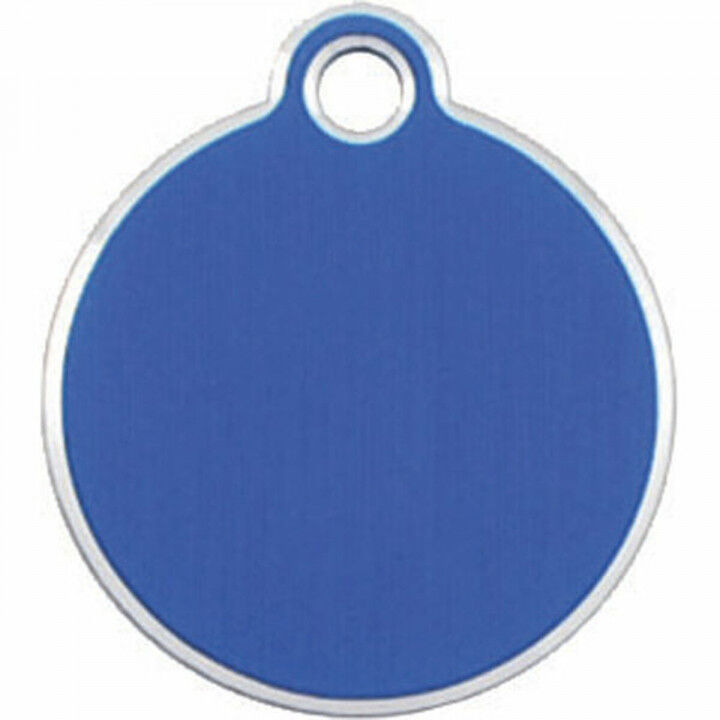 Placa identificativa para collar Imarc Circle Azul