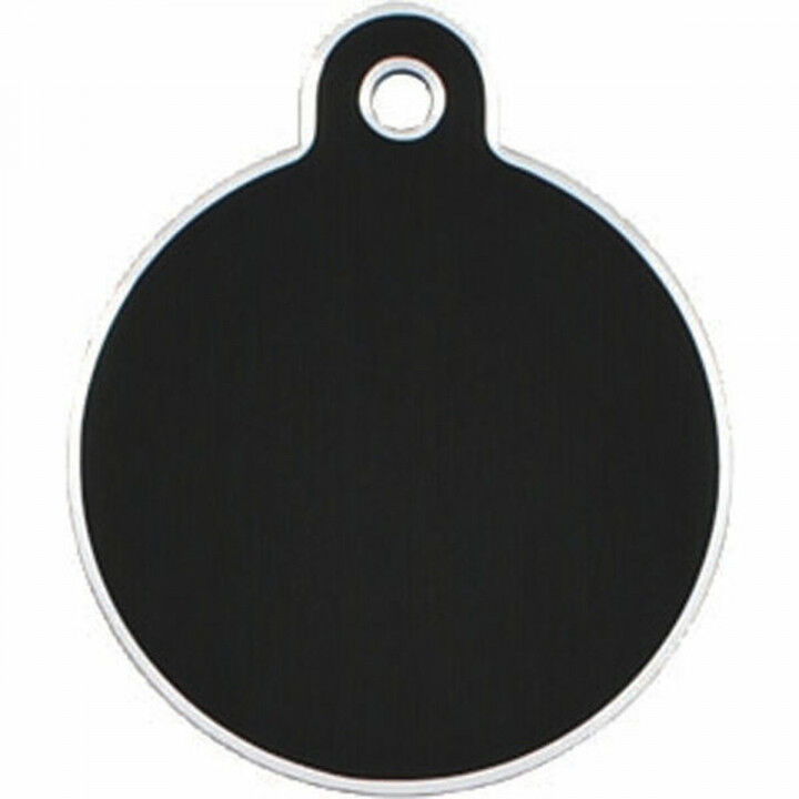 Plaque d'identification pour collier Imarc Circle Noir