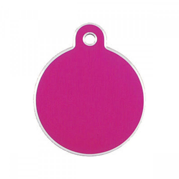 Plaque d'identification pour collier Imarc Circle Rose