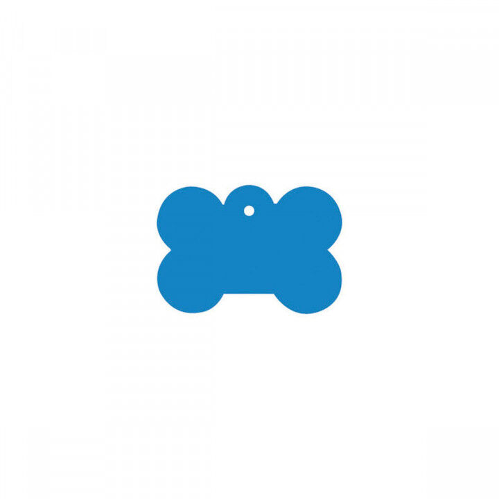 Identification plate for collar Imarc Bone Blue