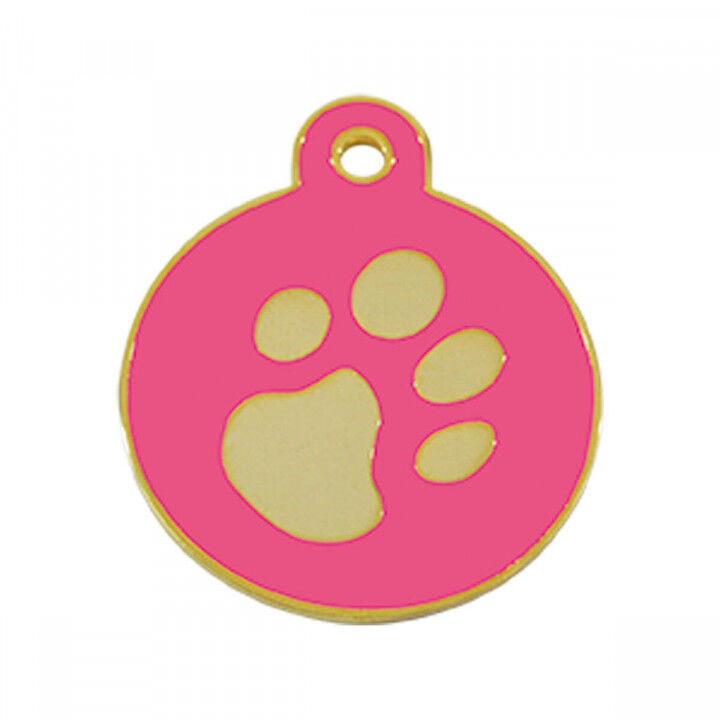 Identifikationsschild für Halsband Imarc Circle Rosa Gold